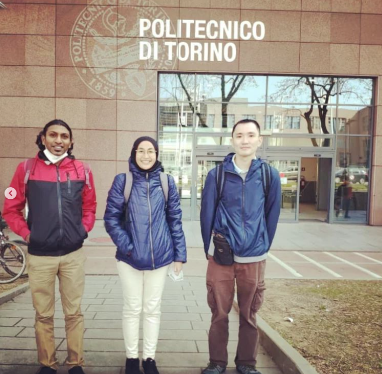  » NEWS » Three INSPEM students embark on a mobility programme at Politecnico di Torino, Italy Three INSPEM students embark on a mobility programme at Politecnico di Torino, Italy