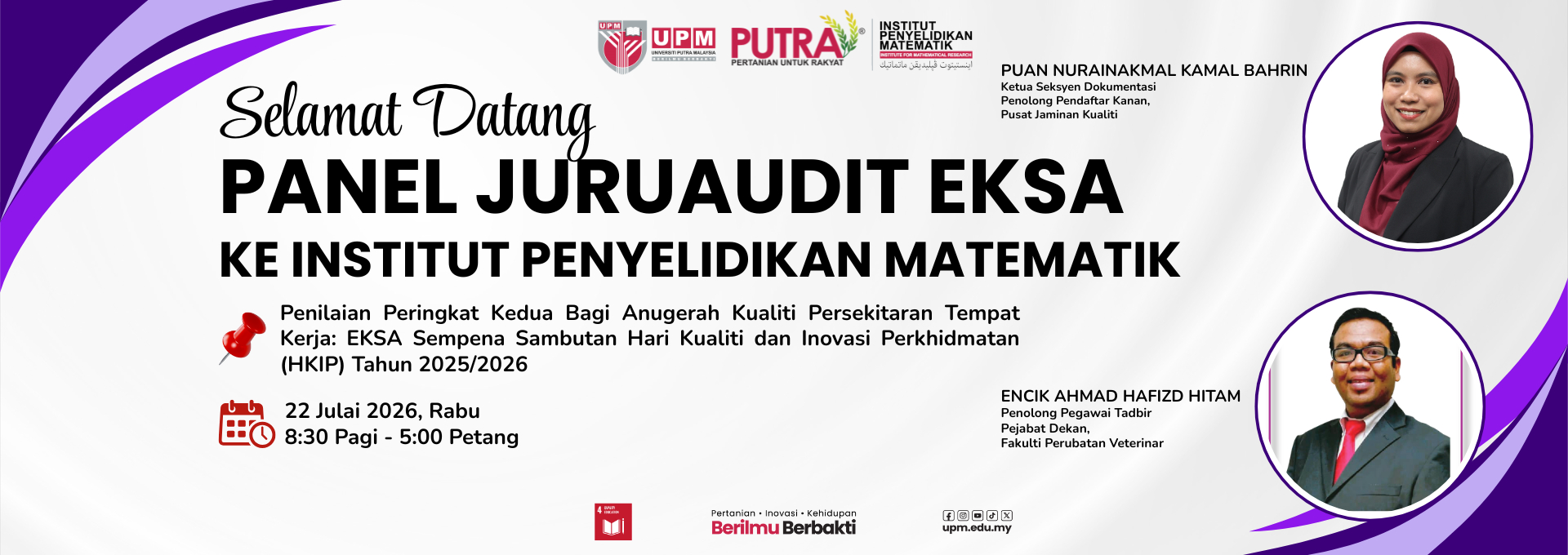 Selamat Datang Panel Juruaudit EKSA 2026